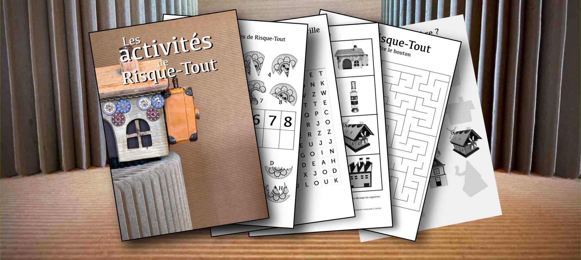 Risque-Tout Ressource pédagogique : activité en ligne sur l’univers de Risque-Tout à faire après le spectacle.